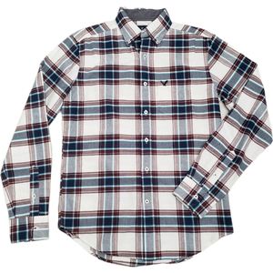 American Eagle Men's Classic Fit Cotton Long Sleeve Plaid Dress Shirt sz XS